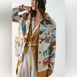 Pendleton pacific west wool coat